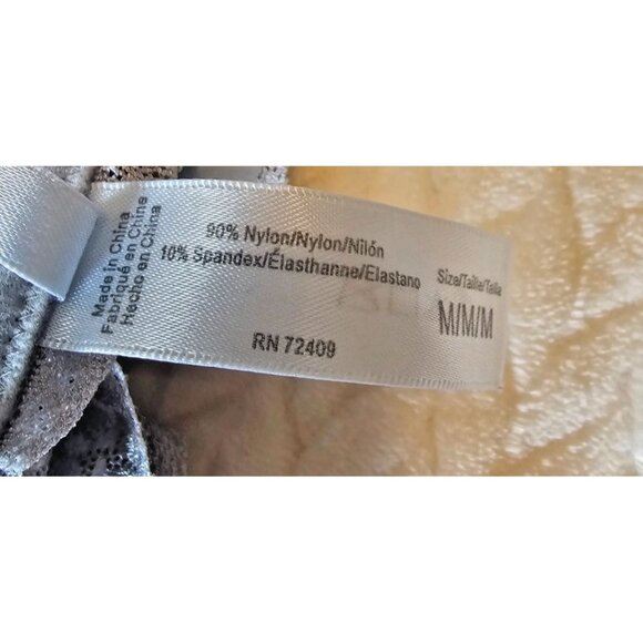 Sophie b. Women's bra size M gray snakeskin looking material-great for layering - Picture 3 of 4